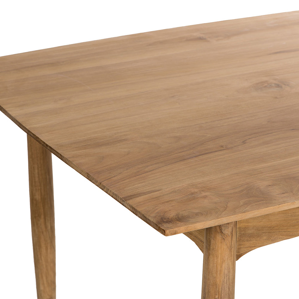 Mesa Clara – Mesa de comedor rectangular de madera maciza