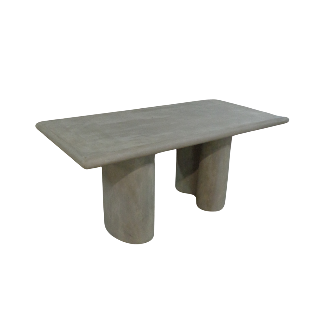 Mesa de comedor de cemento Alba